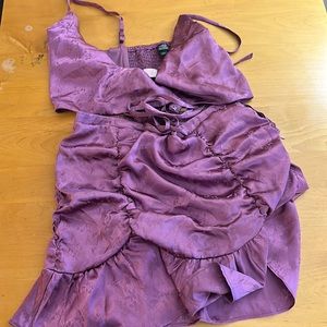 Two piece skirt and bralette